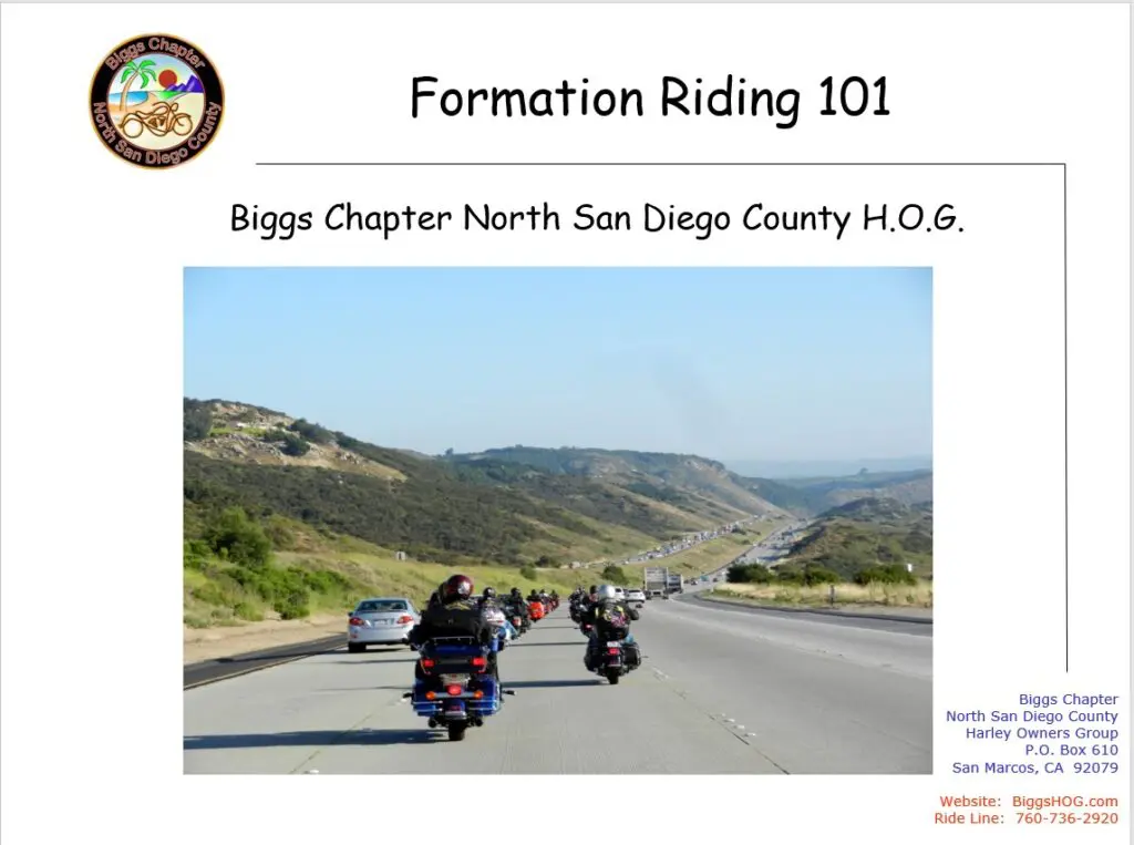 Formation Riding 101